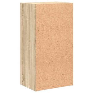Βιβλιοθήκη με 2 Ράφια Sonoma Δρυς 40x30x76,5 εκ. Επεξ. Ξύλο - Pakobazaar