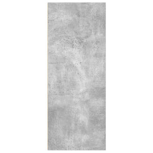 Βιβλιοθήκη με 2 Ράφια Γκρι Σκυροδεμ. 40x30x76,5 εκ. Μοριοσανίδα - Pakobazaar