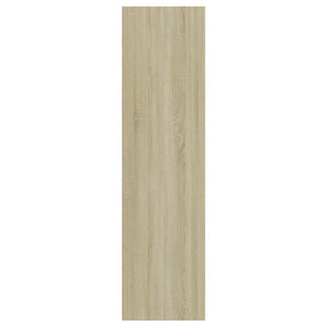 Βιβλιοθήκη με 3 Ράφια Sonoma Δρυς 40x30x114 εκ. από Επεξ. Ξύλο