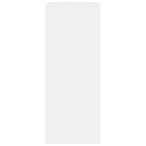 Βιβλιοθήκη Λευκή 60x30x76,5 εκ. από Τεχνητό Ξύλο - Pakobazaar