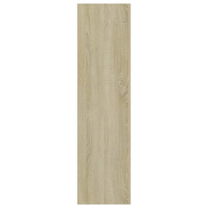 Βιβλιοθήκη με 3 Ράφια Sonoma Δρυς 80x30x114 εκ. από Επεξ. Ξύλο
