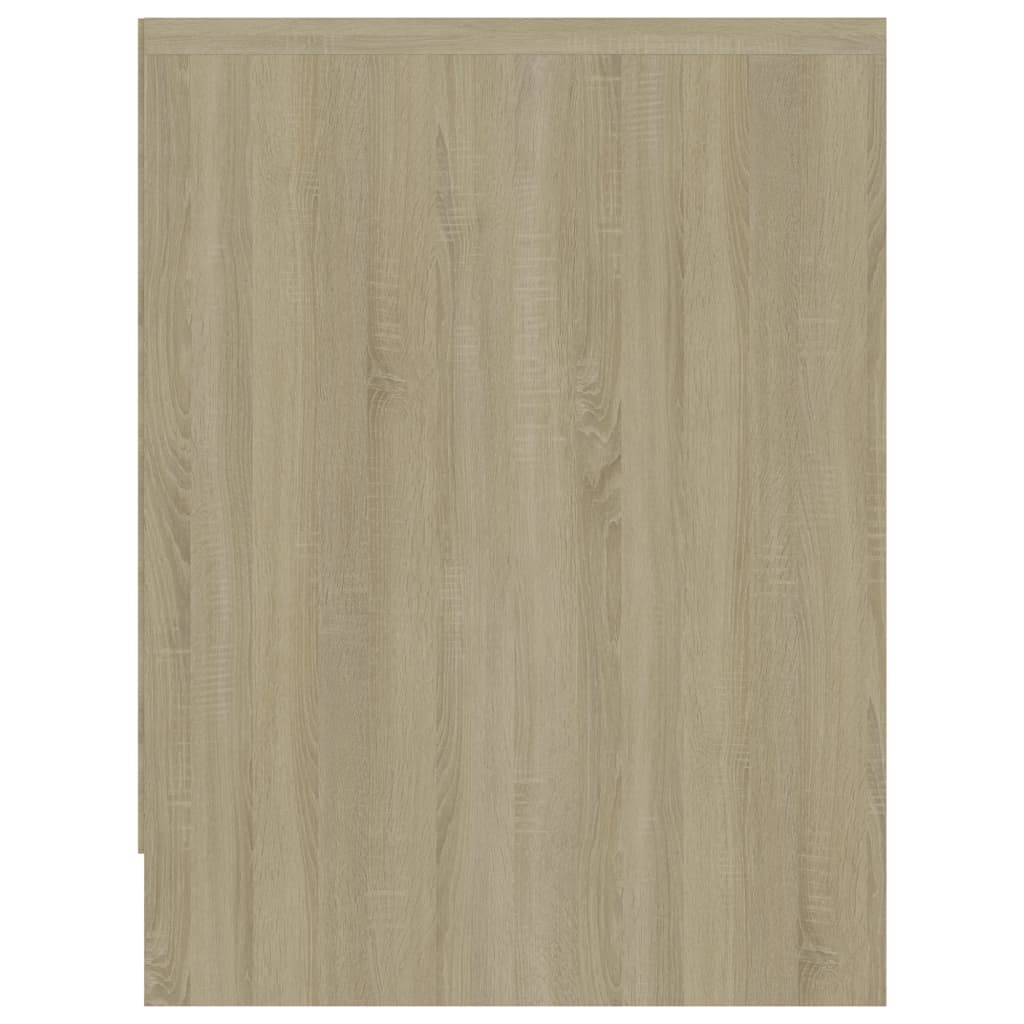 Κομοδίνο Χρώμα Sonoma Δρυς 40 x 30 x 40 εκ. από Επεξ. Ξύλο