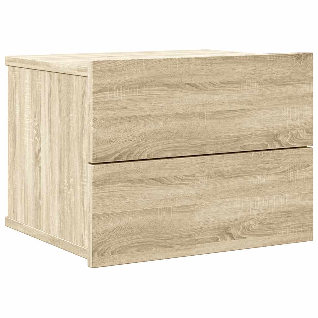 Κομοδίνο Χρώμα Sonoma Δρυς 40 x 30 x 30 εκ. από Μοριοσανίδα