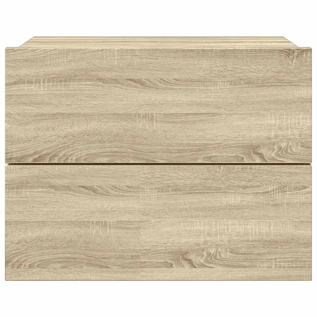 Κομοδίνο Χρώμα Sonoma Δρυς 40 x 30 x 30 εκ. από Μοριοσανίδα