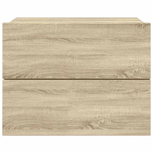 Κομοδίνο Χρώμα Sonoma Δρυς 40 x 30 x 30 εκ. από Μοριοσανίδα