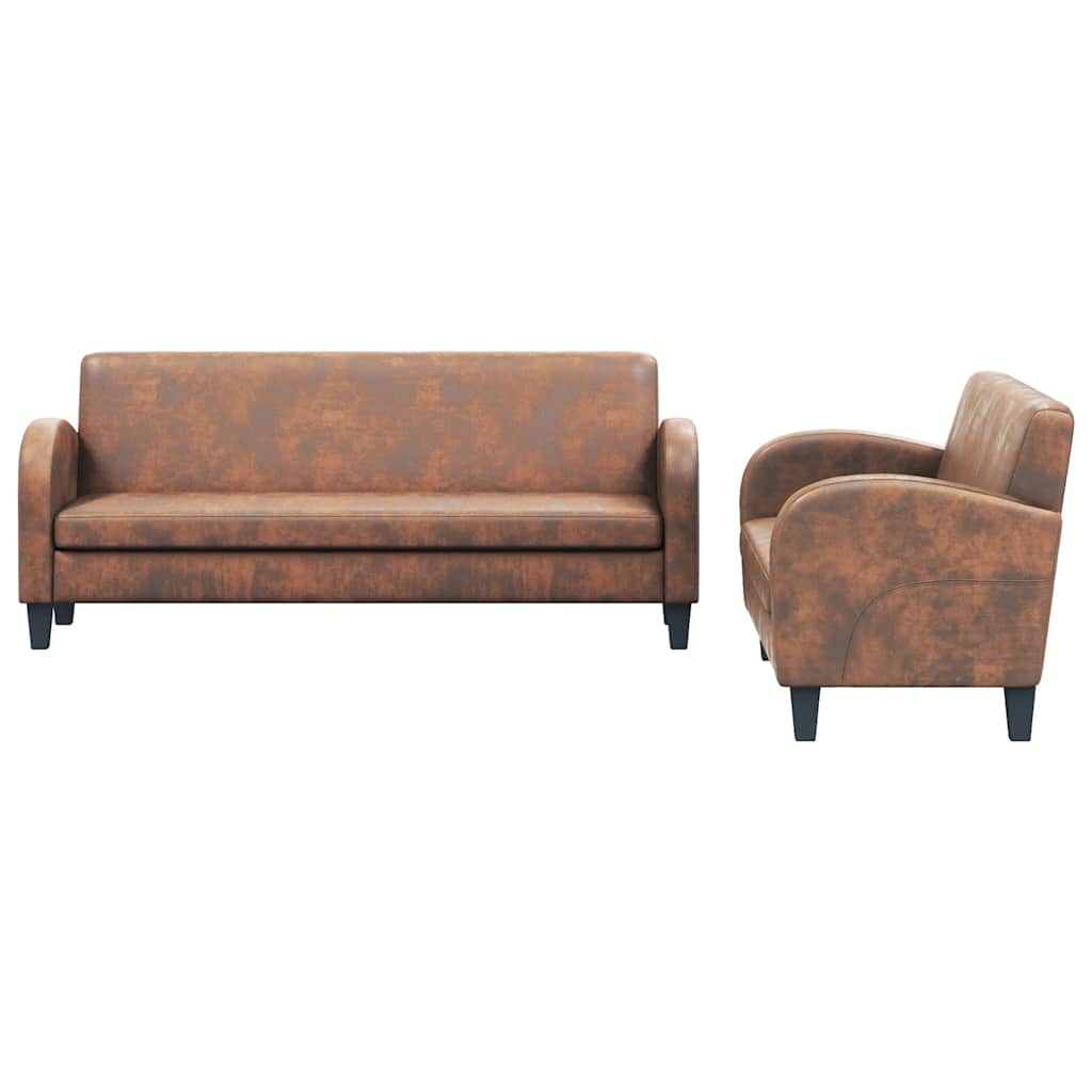 Κομοδίνα 2 τεμ. Γκρι Σκυροδέματος 40x30x30 εκ. από Επεξ. Ξύλο