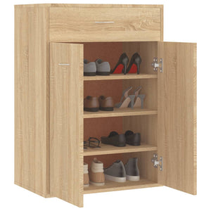 Παπουτσοθήκη Sonoma Δρυς 60 x 35 x 84 εκ. από Επεξ. Ξύλο - Pakobazaar