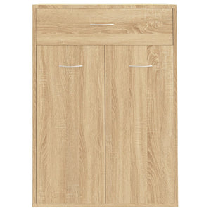 Παπουτσοθήκη Sonoma Δρυς 60 x 35 x 84 εκ. από Επεξ. Ξύλο - Pakobazaar