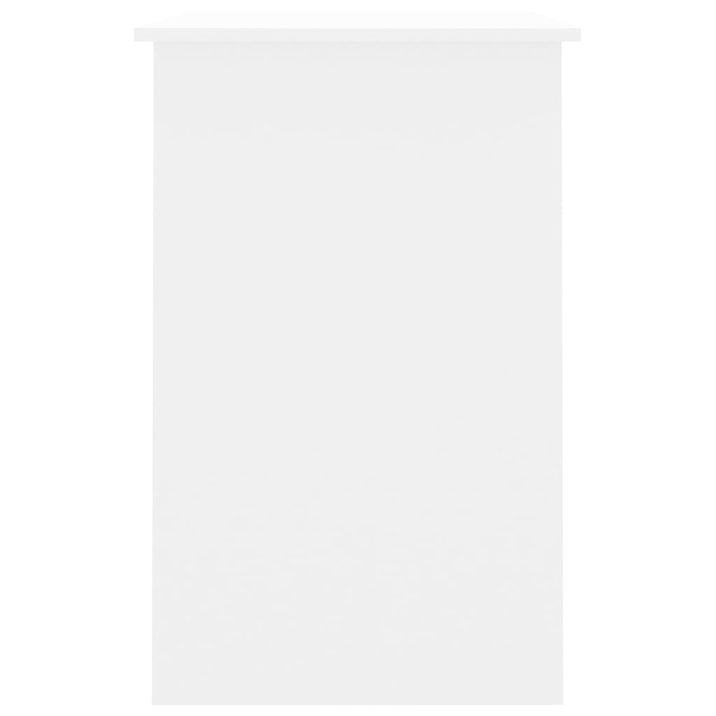 Γραφείο Λευκό 100 x 50 x 76 εκ. από Επεξ. Ξύλο - Pakobazaar