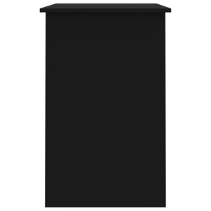 Γραφείο Μαύρο 100 x 50 x 76 εκ. από Επεξ. Ξύλο