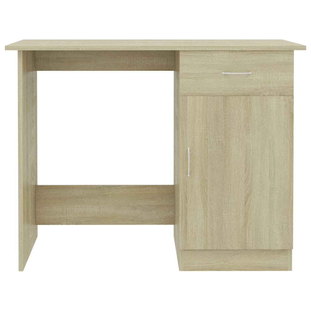 Γραφείο Χρώμα Sonoma Δρυς 100 x 50 x 76 εκ. από Επεξ. Ξύλο - Pakobazaar