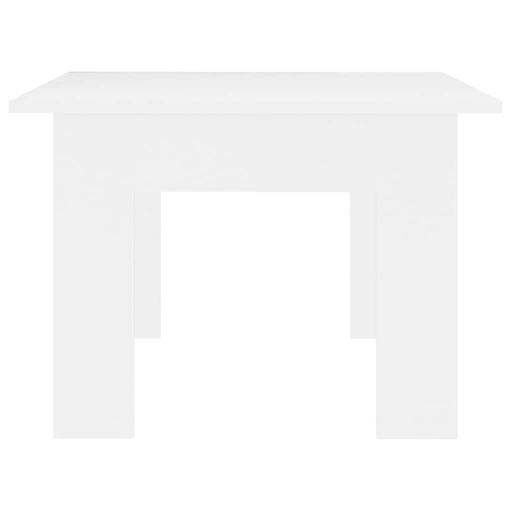 Τραπεζάκι Σαλονιού Λευκό 100 x 60 x 42 εκ. από Επεξ. Ξύλο - Pakobazaar