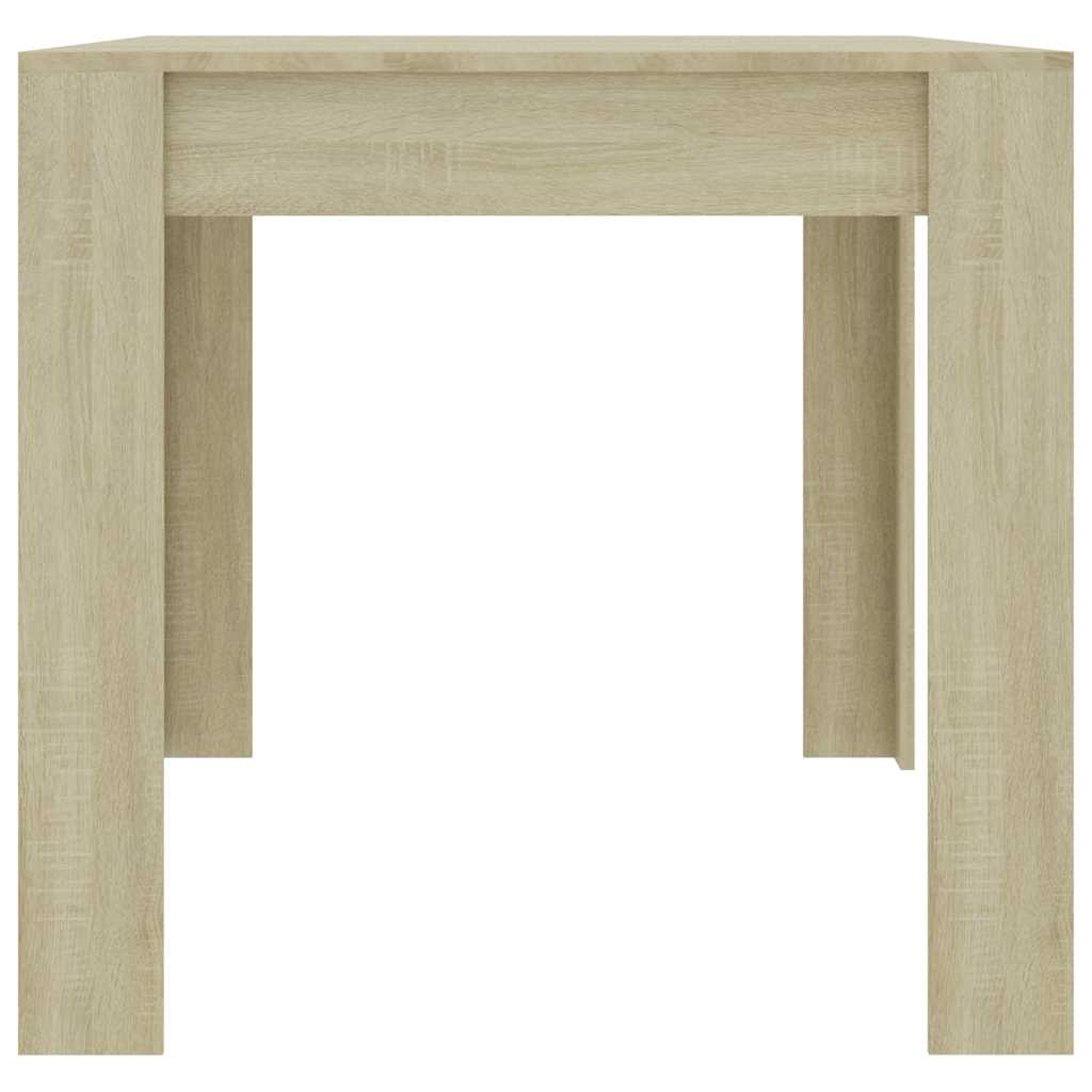 Τραπεζαρία Sonoma Δρυς 160 x 80 x 76 εκ. από Μοριοσανίδα