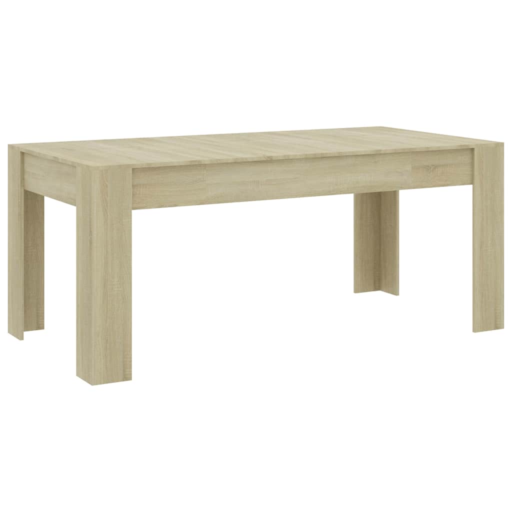 Τραπεζαρία Sonoma Δρυς 180 x 90 x 76 εκ. από Μοριοσανίδα
