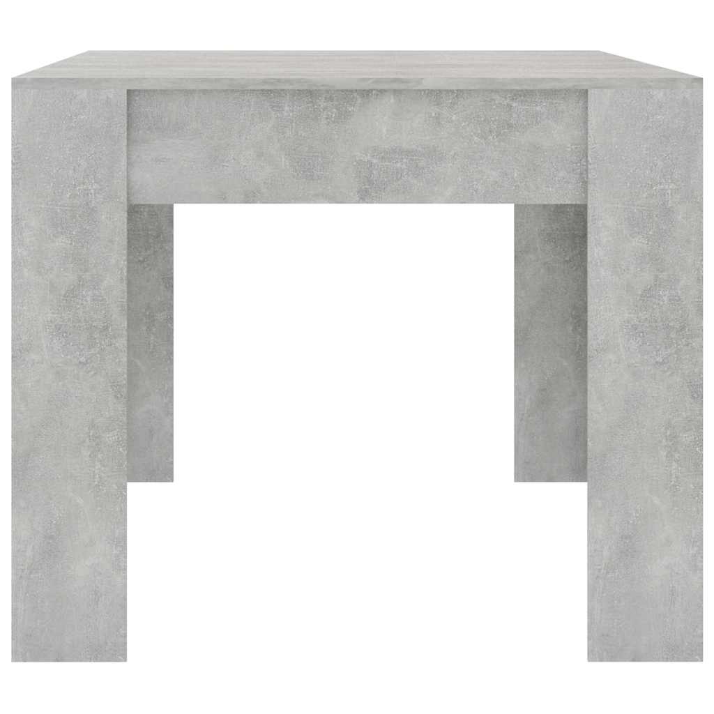 Τραπεζαρία Γκρι του Σκυροδέματος 180x90x76 εκ. από Μοριοσανίδα