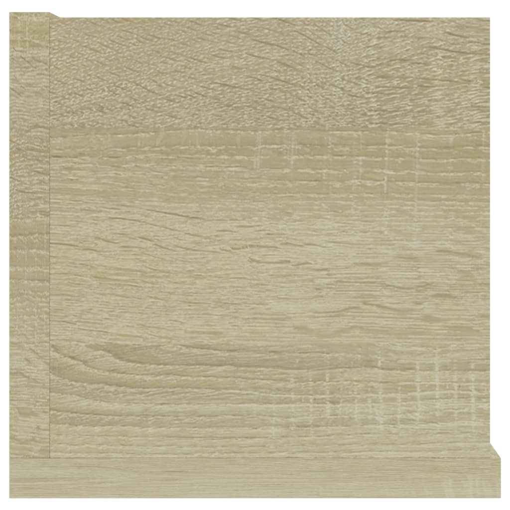 Ράφι Τοίχου για CD Sonoma Δρυς 100 x 18 x 18 εκ. από Επεξ. Ξύλο - Pakobazaar