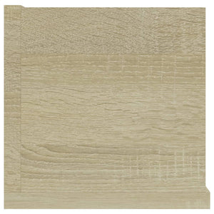 Ράφι Τοίχου για CD Sonoma Δρυς 100 x 18 x 18 εκ. από Επεξ. Ξύλο - Pakobazaar