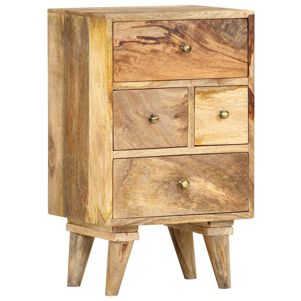 Κομοδίνο 36 x 30 x 60 εκ. από Μασίφ Ξύλο Μάνγκο - Pakobazaar