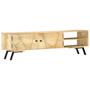 Έπιπλο Τηλεόρασης 140 x 30 x 40 εκ. από Μασίφ Ξύλο Μάνγκο - PAKOBAZAAR