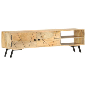 Έπιπλο Τηλεόρασης 140 x 30 x 40 εκ. από Μασίφ Ξύλο Μάνγκο - PAKOBAZAAR