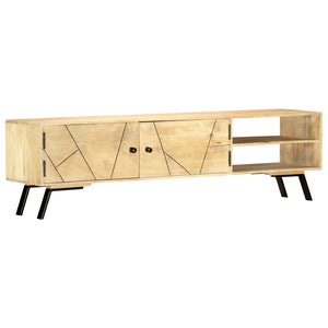 Έπιπλο Τηλεόρασης 140 x 30 x 40 εκ. από Μασίφ Ξύλο Μάνγκο - PAKOBAZAAR