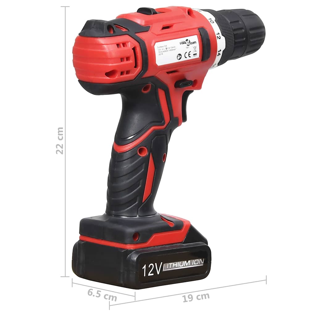 Δραπανοκατσάβιδο Μπαταρίας Li-ion 12 V