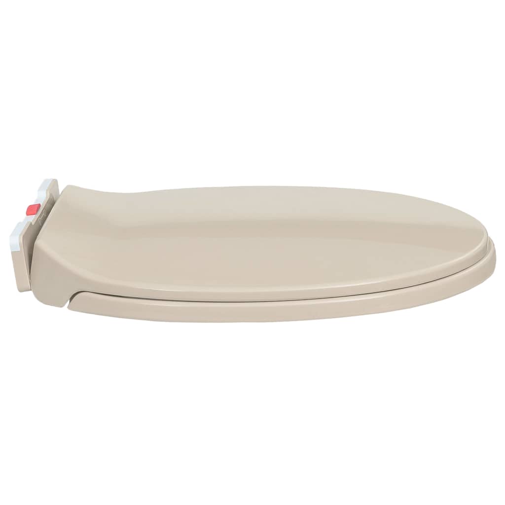 Κάλυμμα Λεκάνης με Soft Close &amp; Quick Release Οβάλ Βερικοκί