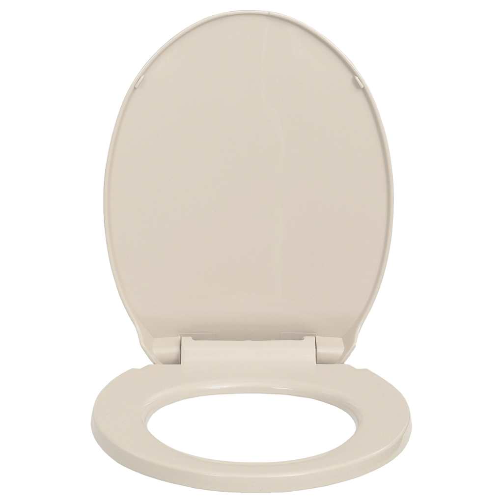 Κάλυμμα Λεκάνης με Soft Close &amp; Quick Release Οβάλ Βερικοκί
