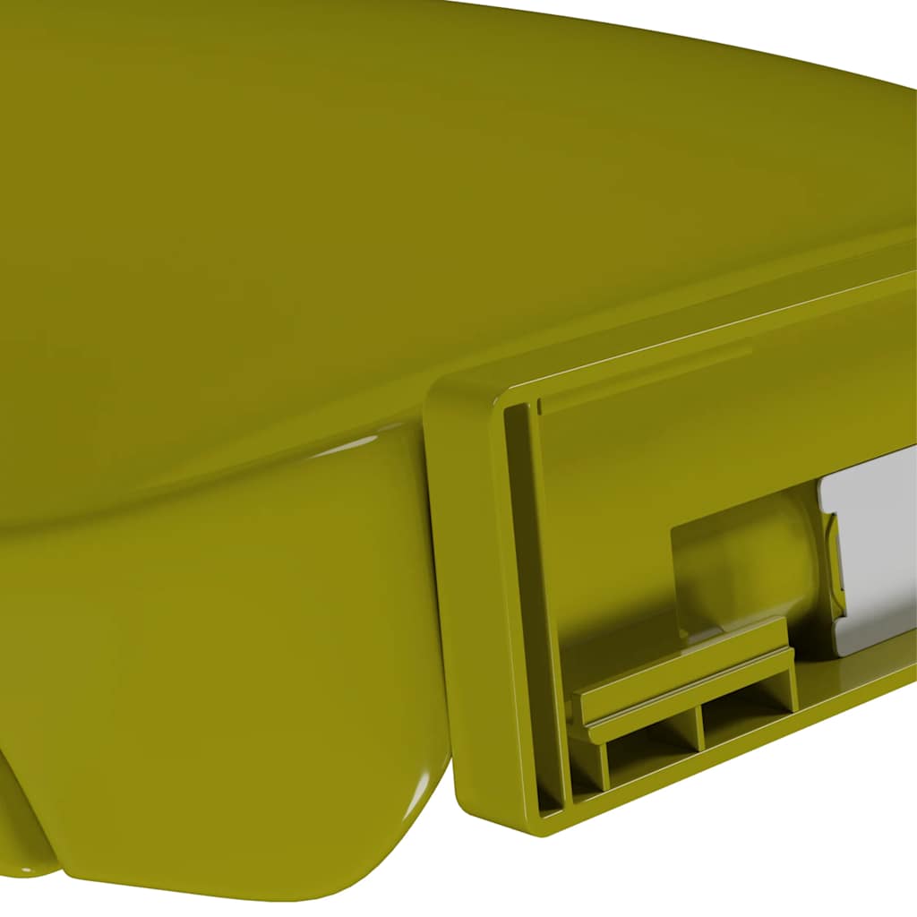 Κάλυμμα Λεκάνης με Μηχανισμό Soft Close Οβάλ Πράσινο - PAKOBAZAAR