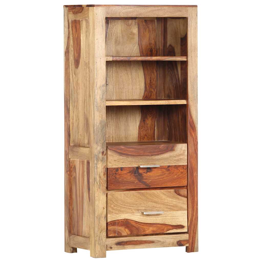 Βιτρίνα 50 x 30 x 108 εκ. από Μασίφ Ξύλο Ακακίας - Pakobazaar