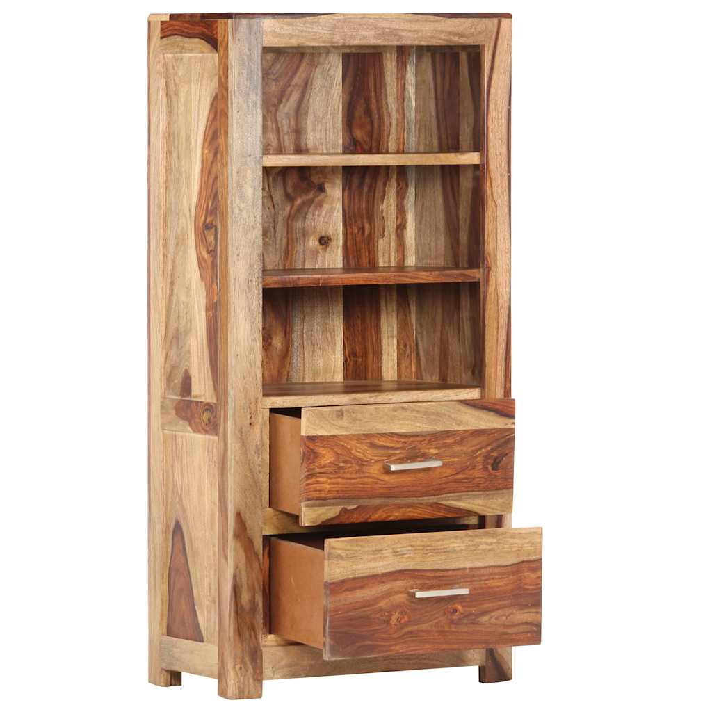 Βιτρίνα 50 x 30 x 108 εκ. από Μασίφ Ξύλο Ακακίας - Pakobazaar