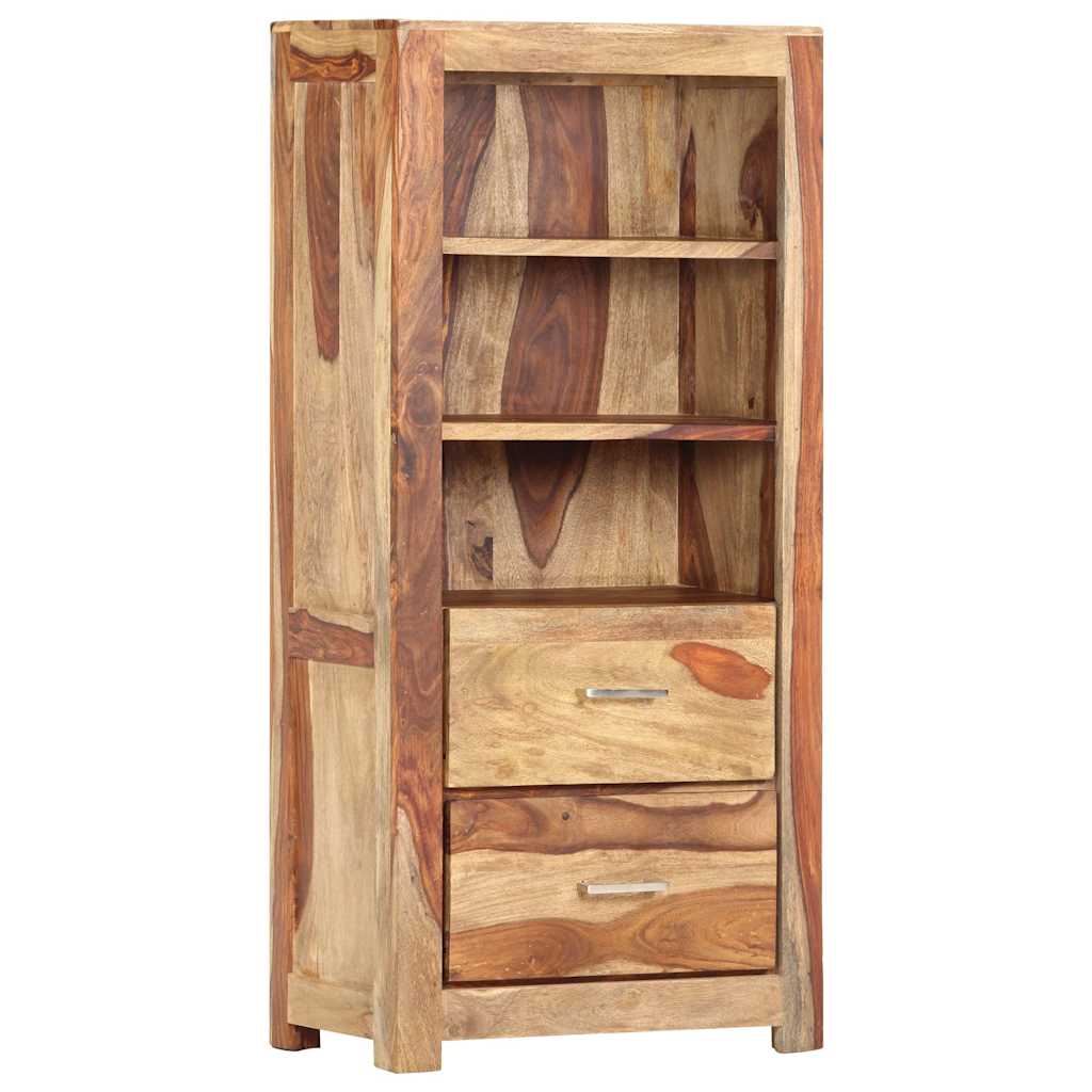 Βιτρίνα 50 x 30 x 108 εκ. από Μασίφ Ξύλο Ακακίας - Pakobazaar