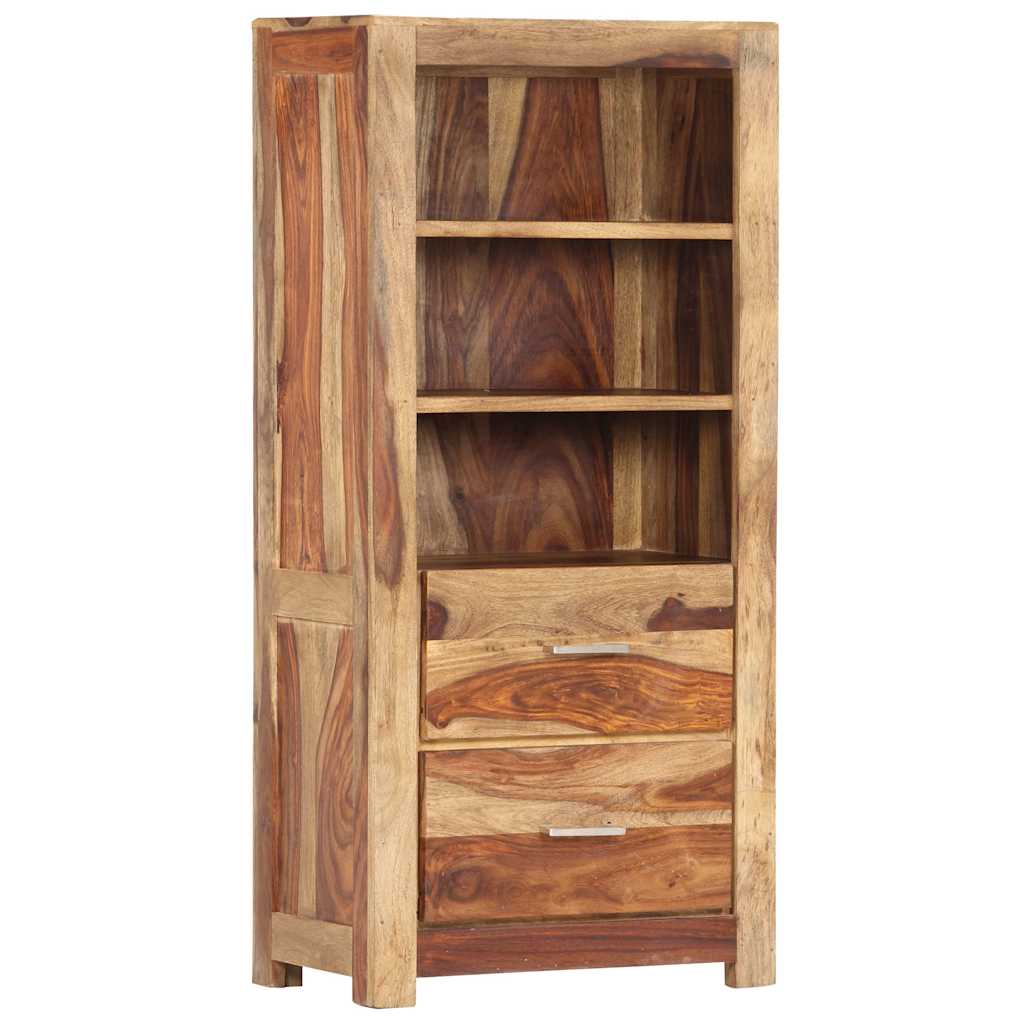 Βιτρίνα 50 x 30 x 108 εκ. από Μασίφ Ξύλο Ακακίας - Pakobazaar