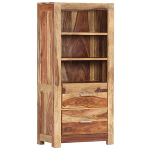Βιτρίνα 50 x 30 x 108 εκ. από Μασίφ Ξύλο Ακακίας - Pakobazaar