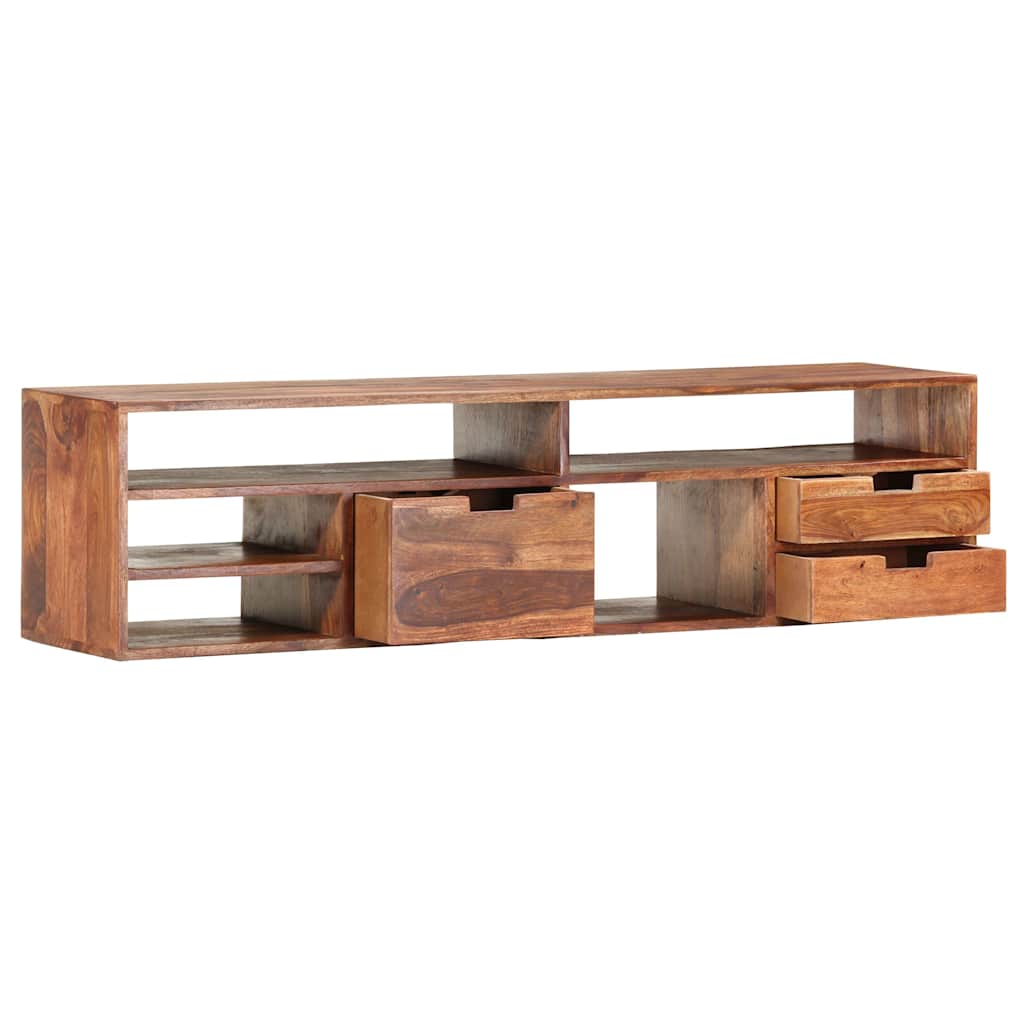 Έπιπλο Τηλεόρασης 140x30x35 εκ. από Μασίφ Ξύλο