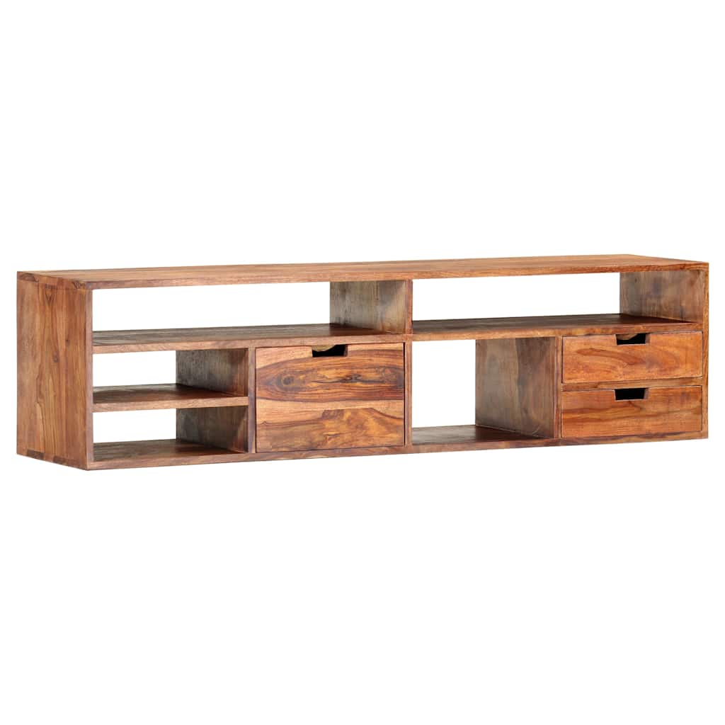Έπιπλο Τηλεόρασης 140x30x35 εκ. από Μασίφ Ξύλο
