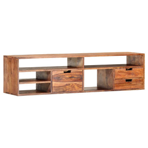 Έπιπλο Τηλεόρασης 140x30x35 εκ. από Μασίφ Ξύλο
