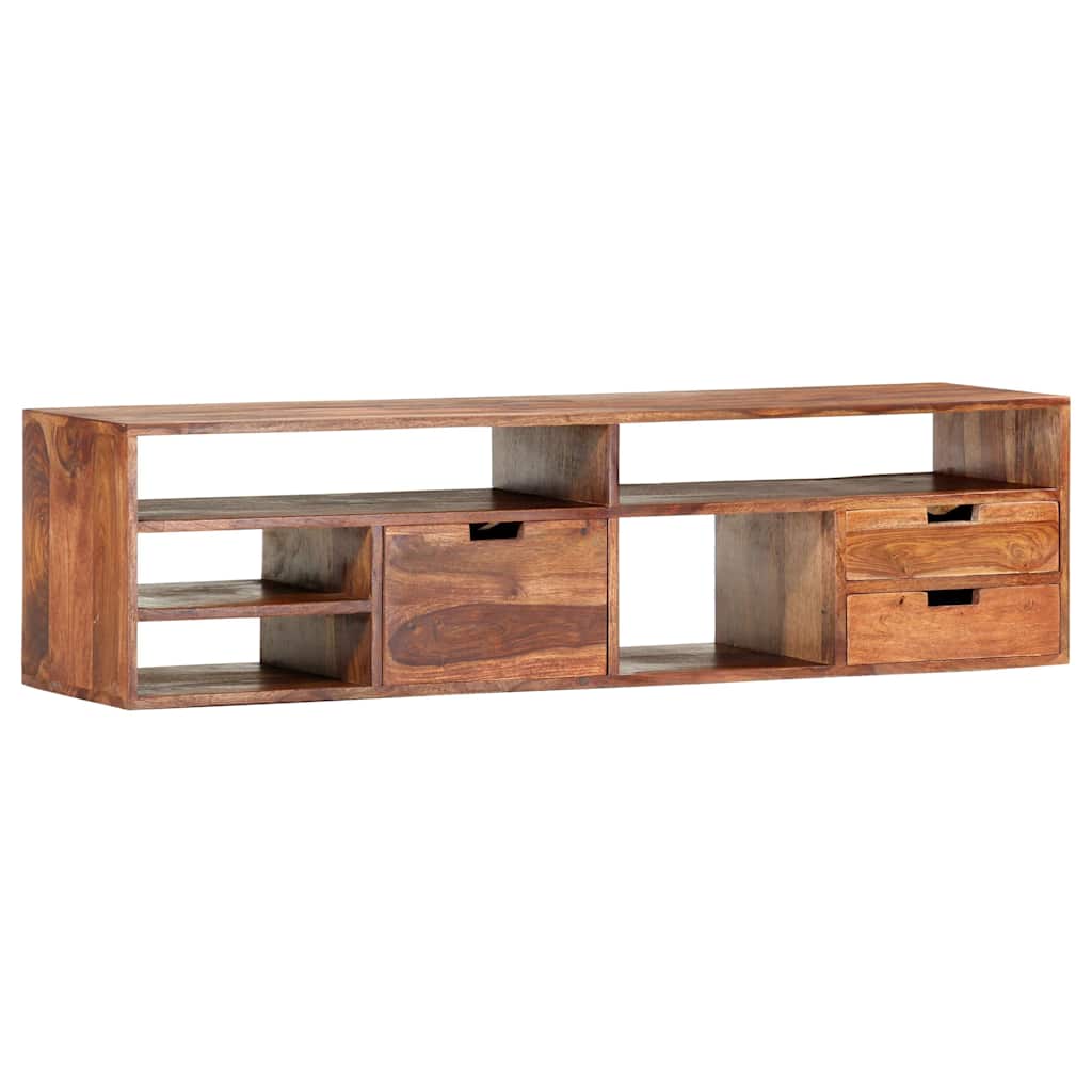 Έπιπλο Τηλεόρασης 140x30x35 εκ. από Μασίφ Ξύλο