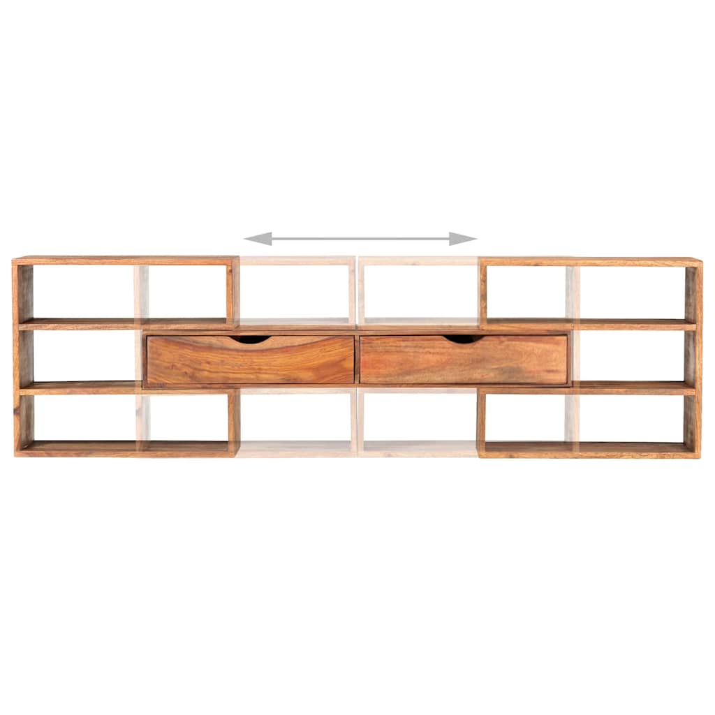 Έπιπλο Τηλεόρασης 160x30x45 εκ. από Μασίφ Ξύλο