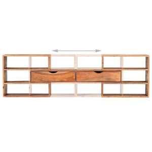 Έπιπλο Τηλεόρασης 160x30x45 εκ. από Μασίφ Ξύλο