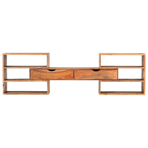 Έπιπλο Τηλεόρασης 160x30x45 εκ. από Μασίφ Ξύλο