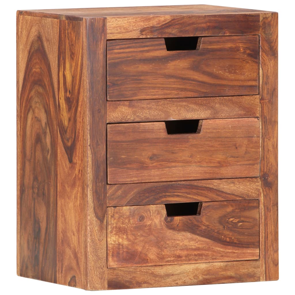 Κομοδίνο 40 x 30 x 50 εκ. από Μασίφ Ξύλο Ακακίας - Pakobazaar