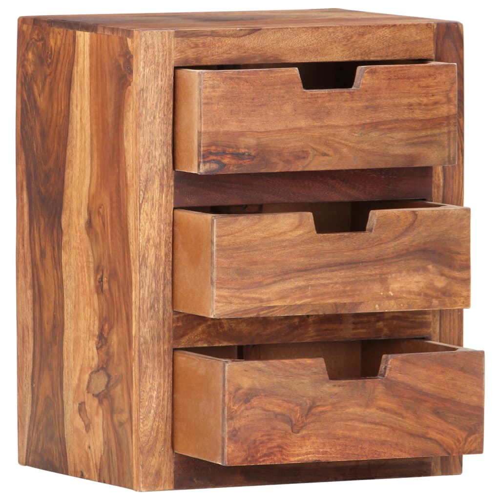Κομοδίνο 40 x 30 x 50 εκ. από Μασίφ Ξύλο Ακακίας - Pakobazaar