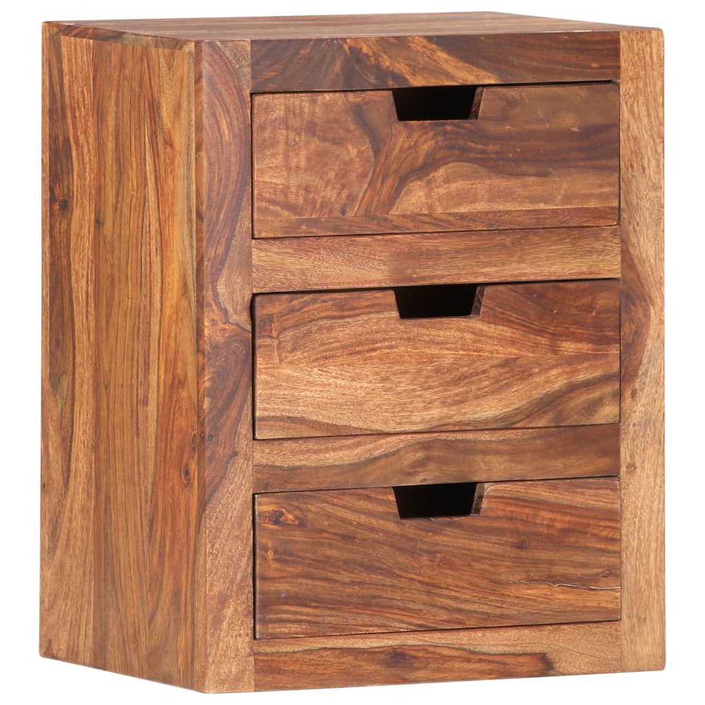 Κομοδίνο 40 x 30 x 50 εκ. από Μασίφ Ξύλο Ακακίας - Pakobazaar