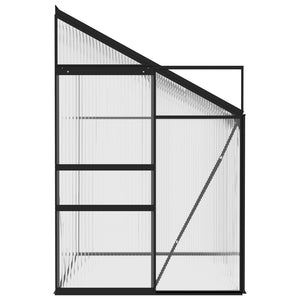 Θερμοκήπιο Ανθρακί 3,8 μ³ Αλουμινίου - Pakobazaar