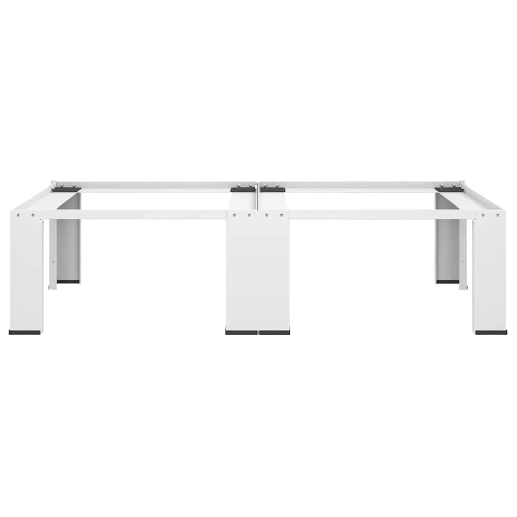 Βάση Πλυντηρίου Ρούχων και Στεγνωτηρίου Διπλή Λευκή - Pakobazaar