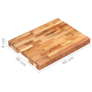 Επιφάνεια Κοπής 40 x 30 x 4 εκ. από Μασίφ Ξύλο Ακακίας - PAKOBAZAAR