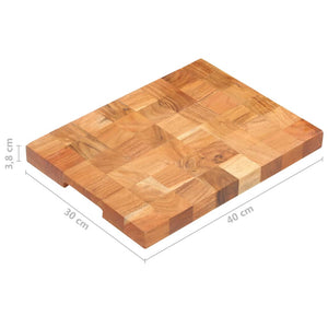 Επιφάνεια Κοπής 40 x 30 x 3,8 εκ. από Μασίφ Ξύλο Ακακίας - PAKOBAZAAR