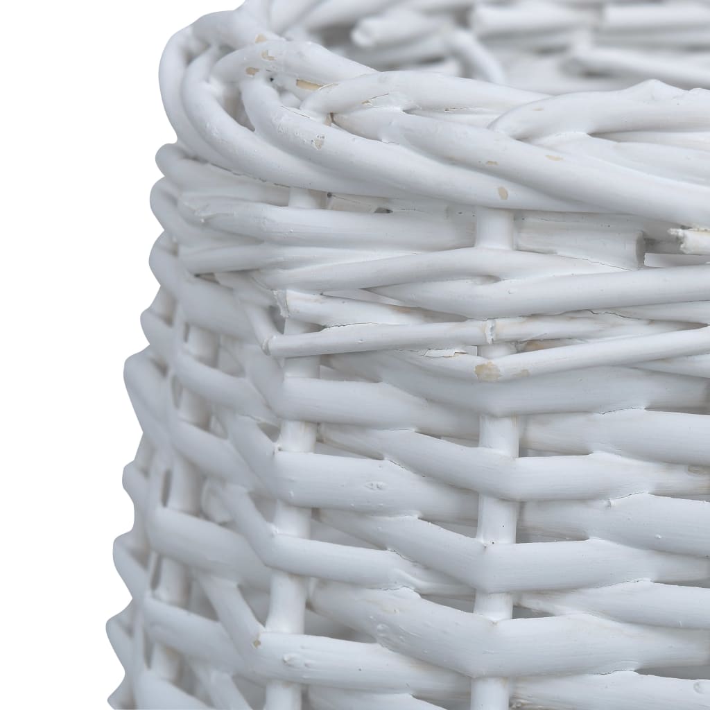 Καπέλο Φωτιστικού Λευκό 20 x 15 εκ. από Wicker