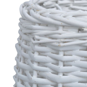 Καπέλο Φωτιστικού Λευκό 20 x 15 εκ. από Wicker